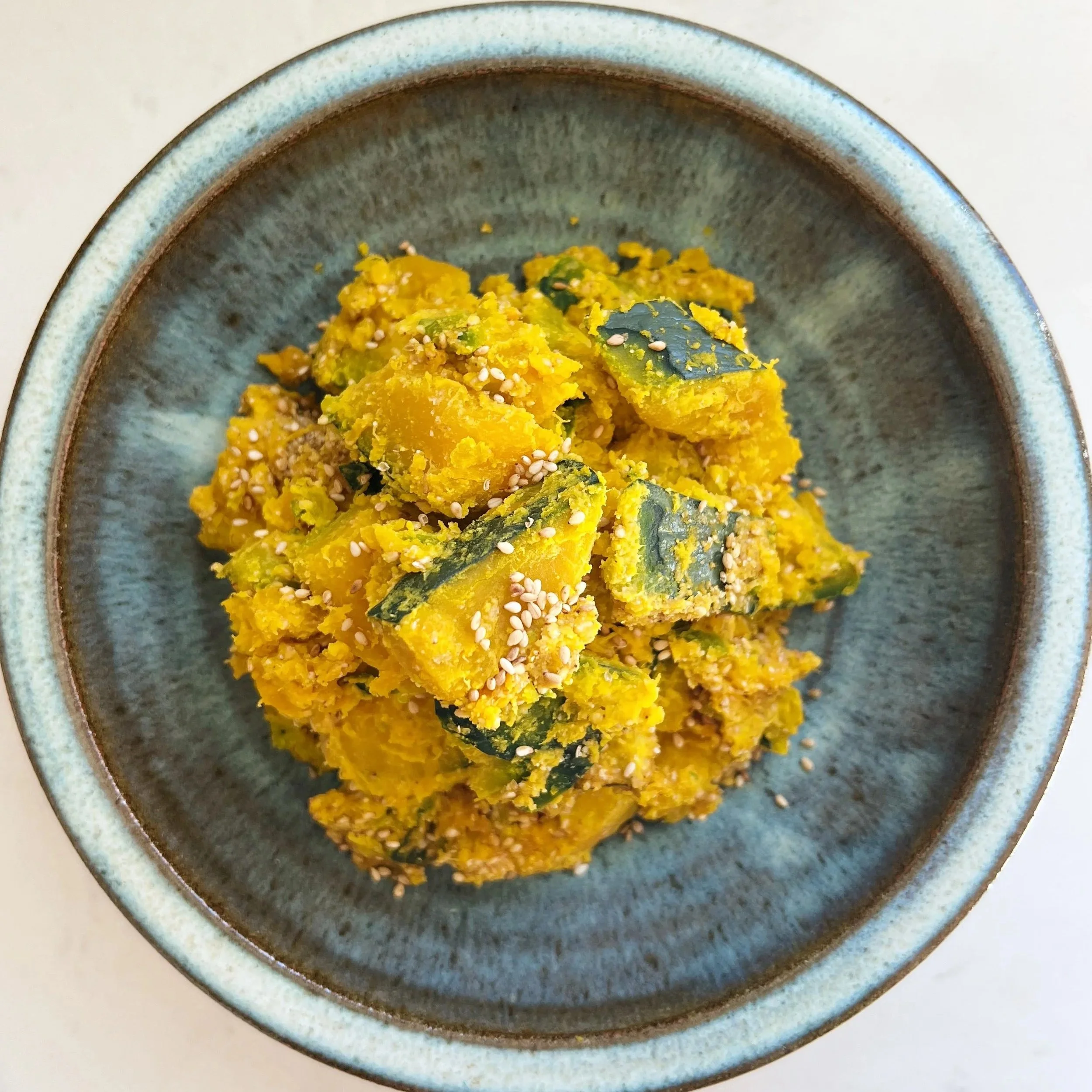 Kabocha Sesame Salad (Japanese Creamy Squash Side Dish) — Okawari